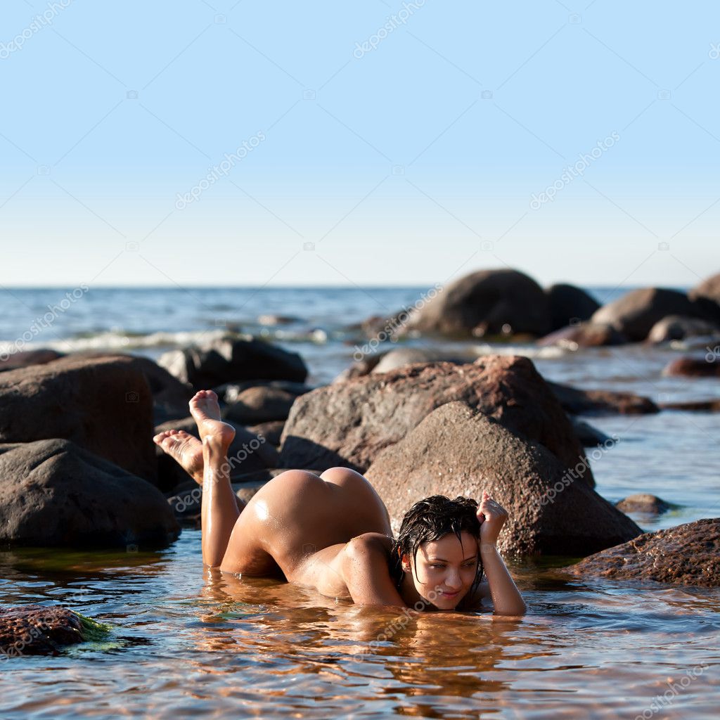 Nude Woman In Water 55