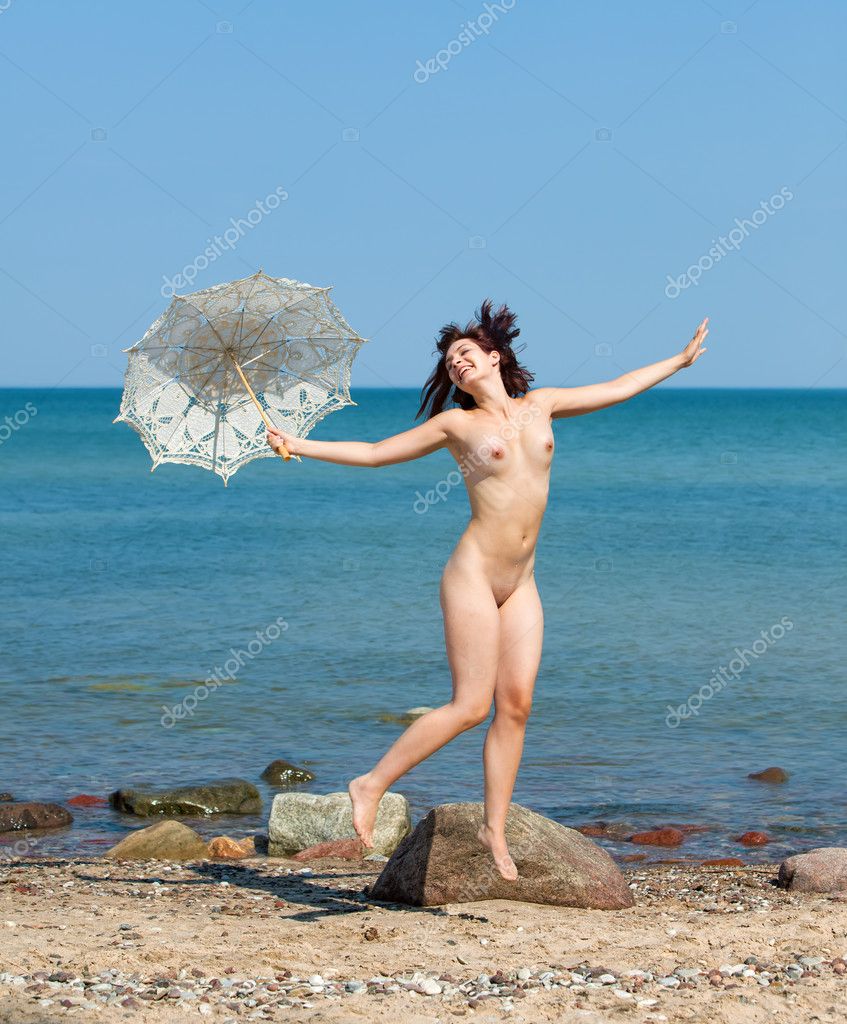Jumping Nude Women 99