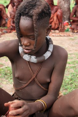 Himba kız