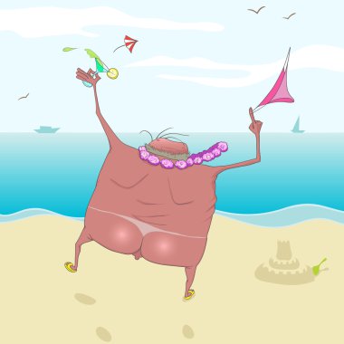 çıplak adam vacations