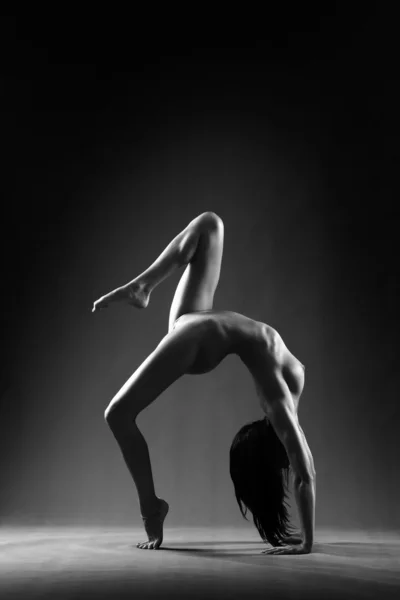stock image Gymnastic nude