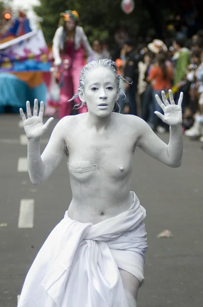 stock image Festival of street theater - woman