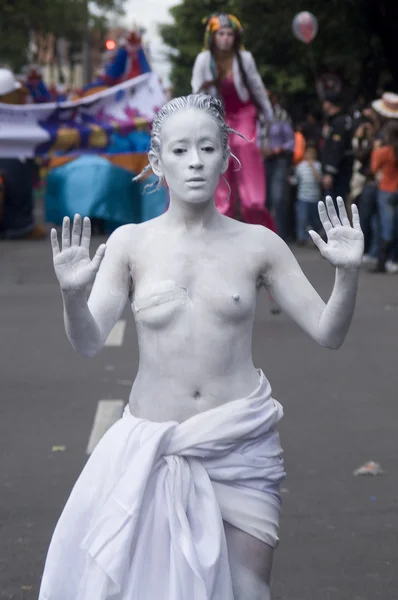 stock image Festival of street theater - woman